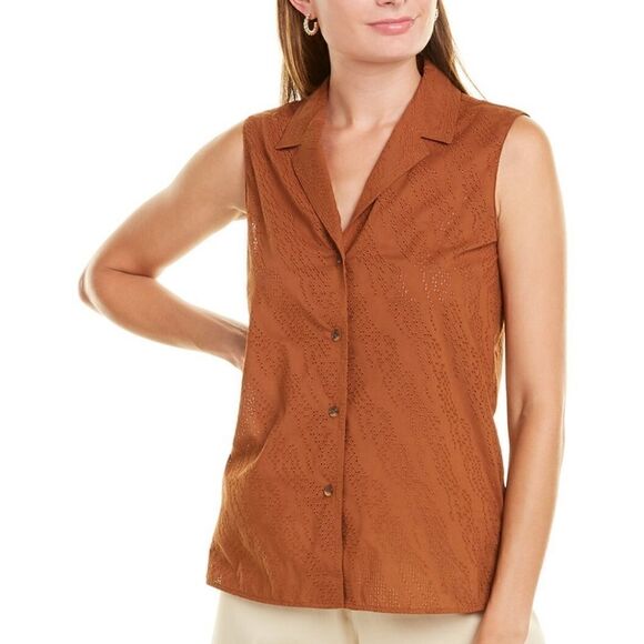 LAFAYETTE 148 NEW YORK Meyers Blouse - Picture 1 of 6